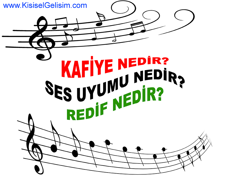 ses uyumu ne demek / kafiye ne demek / redif ne demek